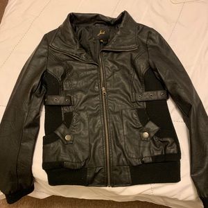 Leather jacket